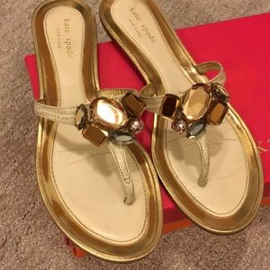 Kate Spade jeweled sandals